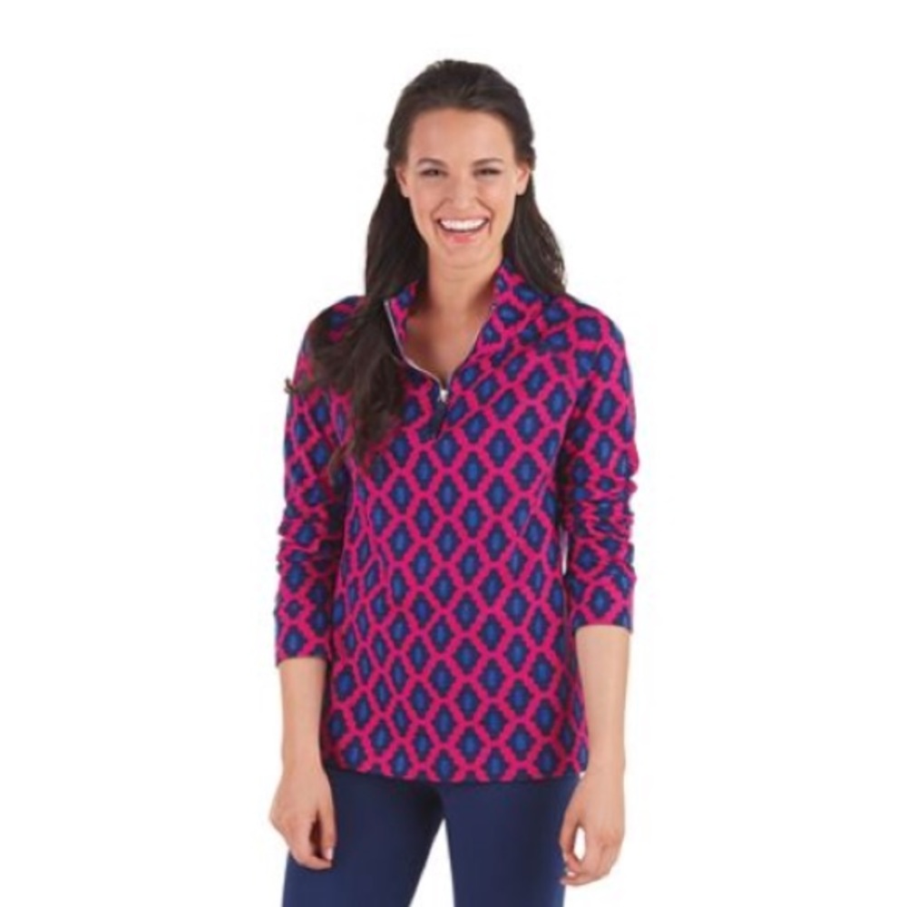 Long Sleeve, quarter zip pullover sweater